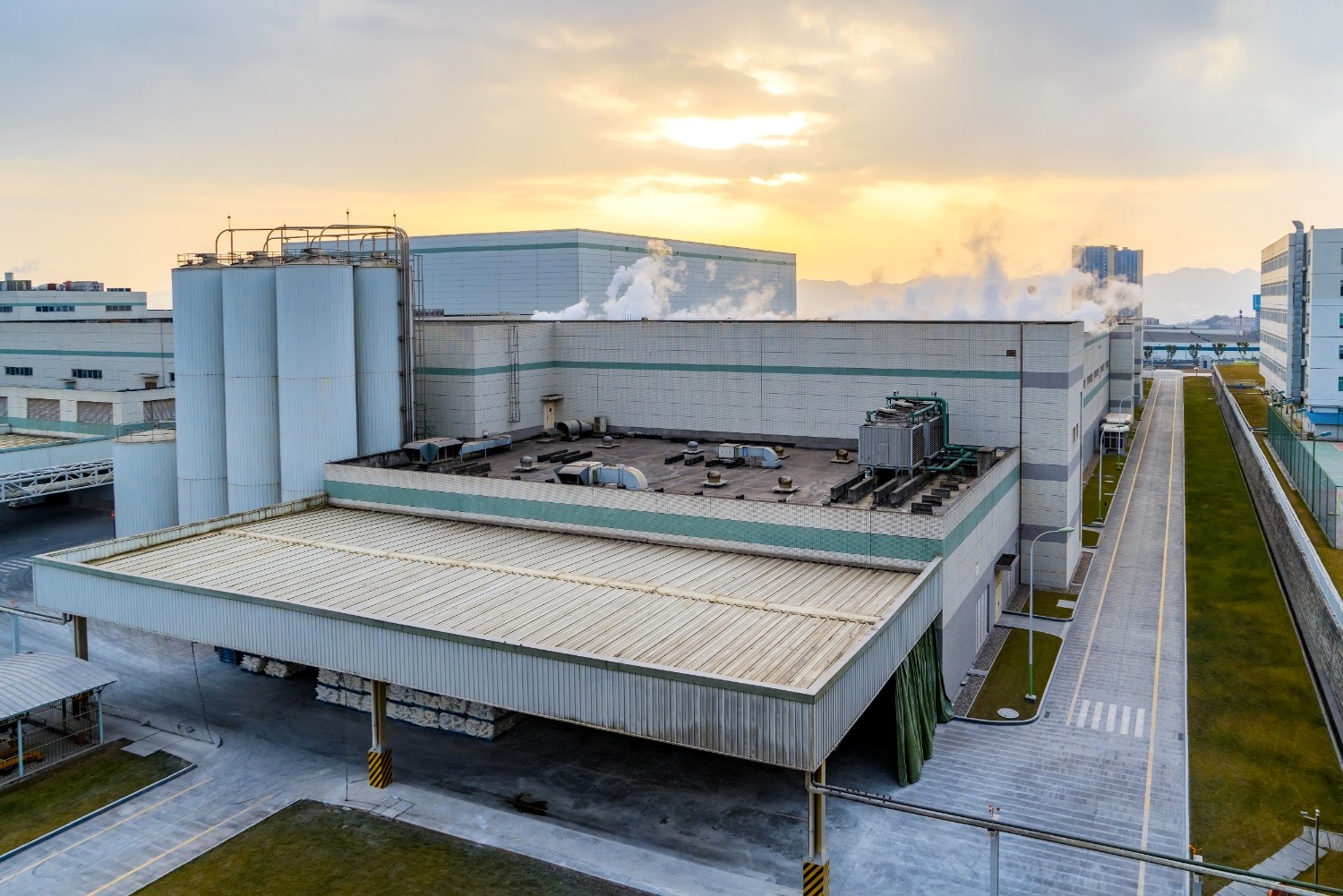 factory buildings image